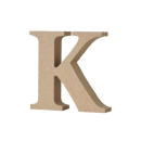 アルファベットレター　大文字　Ｋ