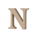 アルファベットレター　大文字　Ｎ