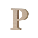 アルファベットレター　大文字　Ｐ