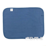 もこさら先染めデニムリバーシブル　ブランケット　ライトブルー