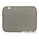 もこさら先染めデニムリバーシブル　ブランケット　グレージュ