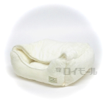 もこふわフランネル　ドームソファ　アイボリー　Ｍ