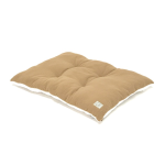 もふもふ カシミヤタッチ　クッション　キャメル　Ｌ