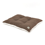 もふもふ カシミヤタッチ　クッション　ブラウニー　Ｌ