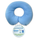 極ひえ冷感　抱き枕ベッド　ボーダーブルー