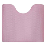 ズボラ　トイレ足元マット　ピンク
