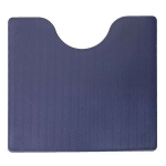 ズボラ　トイレ足元マット　ネイビー