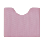 ズボラ　トイレ足元マット　ミニ　ピンク