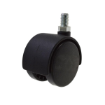 双輪キャスター　Ｍ８　５０ ナイロン