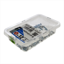 八幡ねじ　さらタッピング白　３Ｘ１２