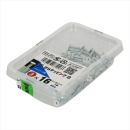 八幡ねじ　さらタッピング白　３Ｘ１６