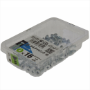 八幡ねじ　さらタッピング白　４Ｘ１６