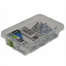 八幡ねじ　さらタッピング白　４Ｘ２０