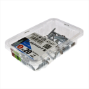 八幡ねじ　さらタッピング茶　３Ｘ２０