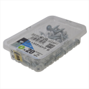 八幡ねじ　トラスタッピング白　４Ｘ２０