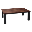 ユアサ　ヴィンテージこたつ　１０５×７５ｃｍ　YLW-1050D(MBK)