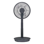 ユアサ　収納できるＤＣモーターリビング扇風機　グレー　ＹＴ－Ｄ３４９３ＧＦＲ（Ｈ）