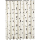 アーリエ (Arie)　カーテン　ネコタン　オレンジ　１００×１３５ｃｍ　２枚組