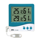 Ａ＆Ｄ　外部センサー付き温湿度計　ＡＤ-５６４８Ａ（デュアルチャンネル）