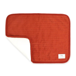 ペットプロ　ケーブルニットブランケット　オレンジ