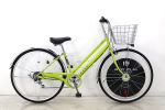 シナネンサイクル　ＲＯＯＭシティ　２７６　２７インチ　ライム