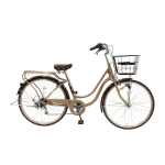 シナネンサイクル　スクラータ　ニフティ　２６６ＨＤ　２６インチ　外装６段　カフェ