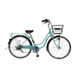 シナネンサイクル　スクラータ　ニフティ　２６６ＨＤ　２６インチ　外装６段　ライトブルー