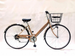 シナネンサイクル　スクラータ　グリフィス　２７６ＨＤ　２７インチ　外装６段　カフェ