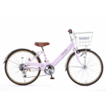 シナネンサイクル　スクラータJr　ソット246　24インチ　パープル
