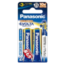 パナソニック　アルカリ乾電池　エボルタ　単３形　２本パック