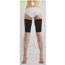 La-VIE　ラ・ヴィ　ひっそり細もも　補正サポーター　２枚組　ブラック