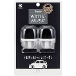 サワデー　車専用クリップ　パルファム　ホワイトムスク　２個パック