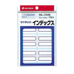 ニチバン　マイタックインデックス　青　３４×４０ｍｍ　１２０片　ＭＬ－１３４Ｂ