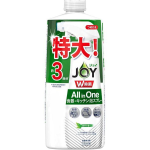ジョイ　W除菌　All in One　食器＋キッチン泡スプレー　緑茶の香り　詰替３回分　630mL