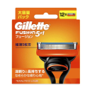 ジレット　フュージョン　替刃　１２コ