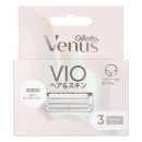 ジレット　ヴィーナス　ＶＩＯ ヘア＆スキン カミソリ　替刃　３個