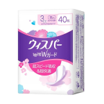ウィスパー　１枚２役Wガード　３ｃｃ　１８ｃｍ　４０枚　さわやかな香り
