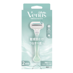 ジレット　ヴィーナス　敏感肌むけ つるすべ肌へ　ハンドル本体＋替刃２個
