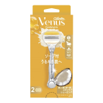 ジレット　ヴィーナス　うるもち肌へ　ソープ付き　ココナッツの香り　ハンドル本体＋替刃２個