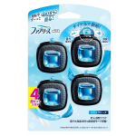 ファブリーズ　クルマ　イージークリップ（ＥＣ）　スカイブリーズ　４個セット