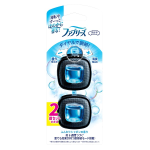 ファブリーズ　クルマ　イージークリップ（ＥＣ）　ふんわりシャボンの香り　２個セット