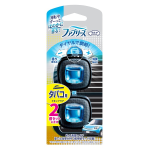 ファブリーズ　クルマ　イージークリップ（ＥＣ）　タバコ用イオンアクア　２個セット