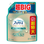 ファブリーズ　Ｗ除菌＋消臭　プレミアム　清潔なランドリーの香り　つめかえ用　超特大　１２４０ｍＬ