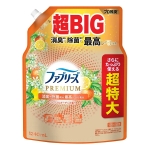 ファブリーズ　Ｗ除菌＋消臭　プレミアム　シトラス＆ガーデンの香り　つめかえ用　超特大　１２４０ｍＬ