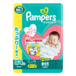 パンパース　さらさらケア　テープ　新生児　８４枚　ウルトラジャンボ