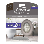 ファブリーズ トイレ用消臭剤 消臭+自然な香り ホワイトムスク 本体+つめかえ1個パック