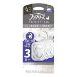 ファブリーズ　トイレ用消臭剤　消臭＋自然な香り　ホワイトムスク　つめかえ　３個パック