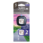 ファブリーズ　イージークリップ 　ナチュラルドライブ　車用　消臭・芳香剤　ホワイトムスクの香り　２個セット