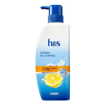h&s シトラスオイルコントロール 薬用シャンプー ポンプ 330g