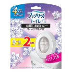 ファブリーズ　トイレ用消臭剤　ホワイトムスク　本体＋つめかえ１個パック